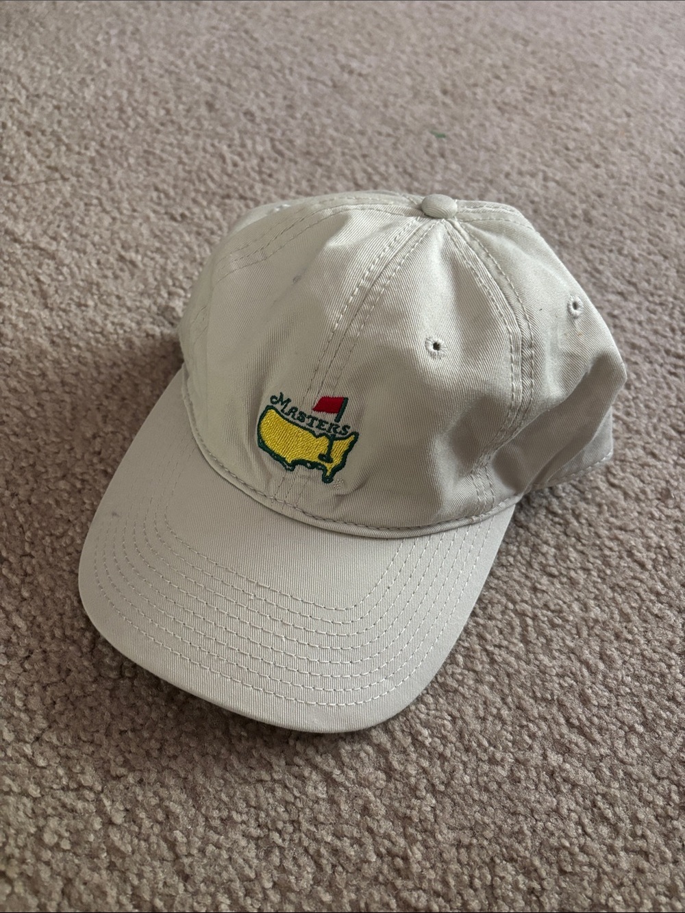 Masters Beige Baseball Cap
